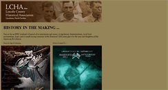Desktop Screenshot of lincolncountyhistory.com
